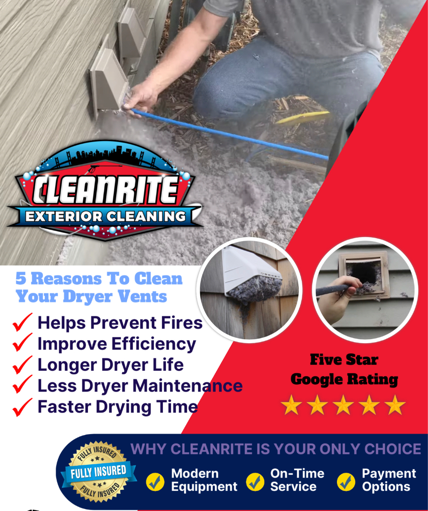 Dryer vent cleaning manahawkin