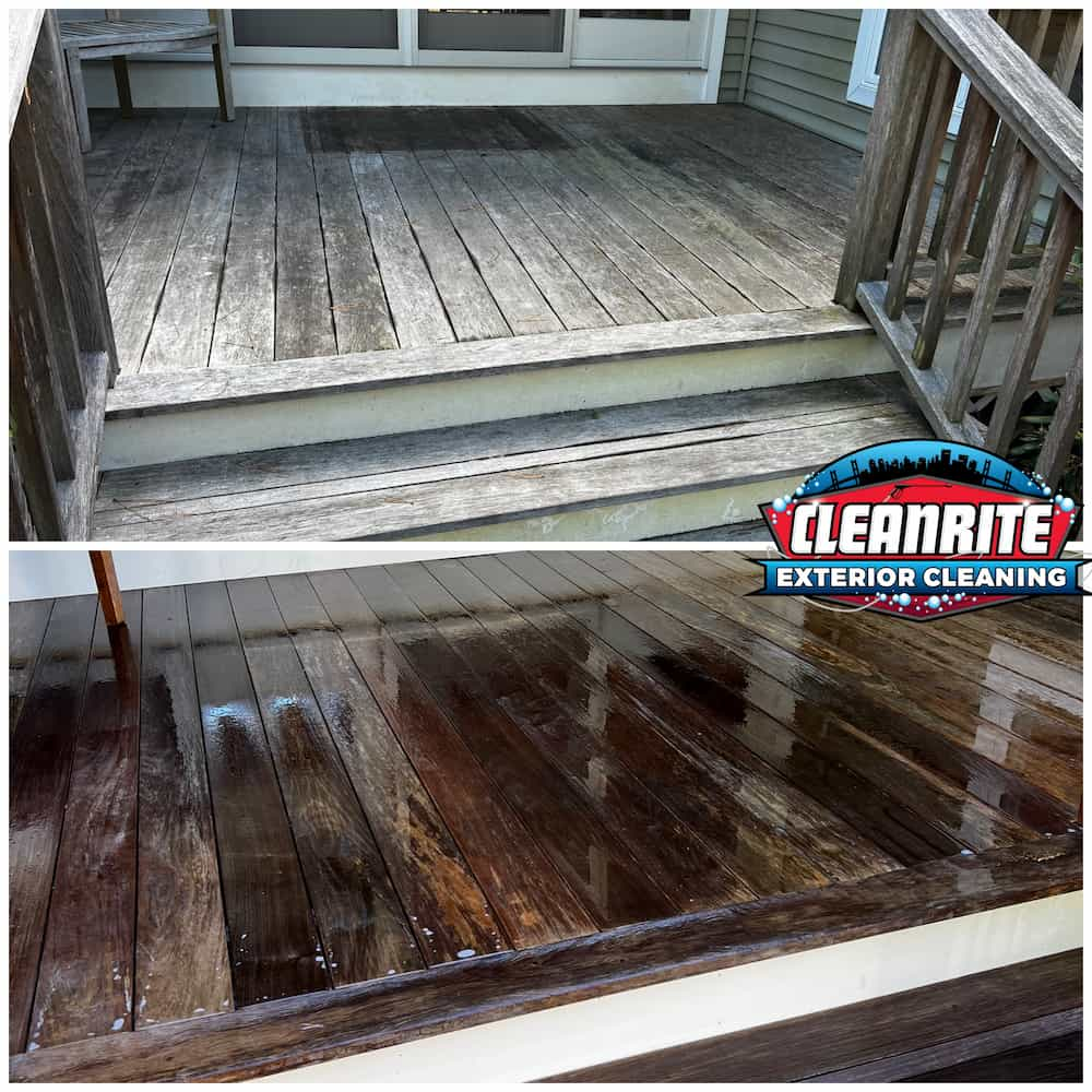 Small deck refresh west creek cleanrite