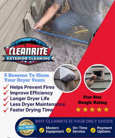 Dryer vent cleaning