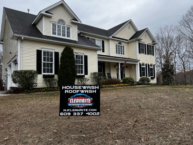 Springtime House Washing Project Completed in Eagleswood, NJ